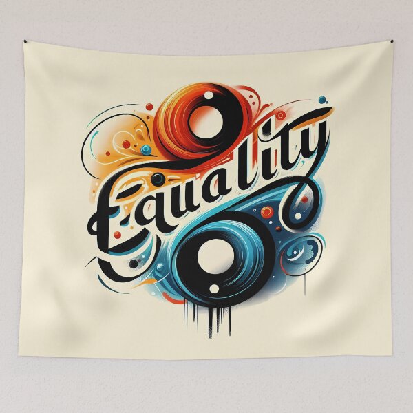 Item preview, Equality, typography designed and sold by maxmaj.