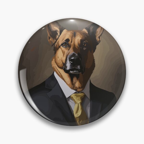 Item preview, Mutt Dog in a Suit and Tie Working Like a Dog designed and sold by Animalistawear.