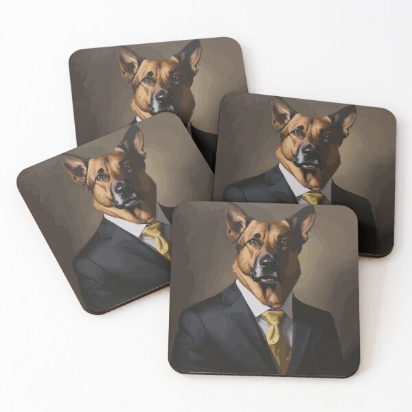 Item preview, Mutt Dog in a Suit and Tie Working Like a Dog designed and sold by Animalistawear.