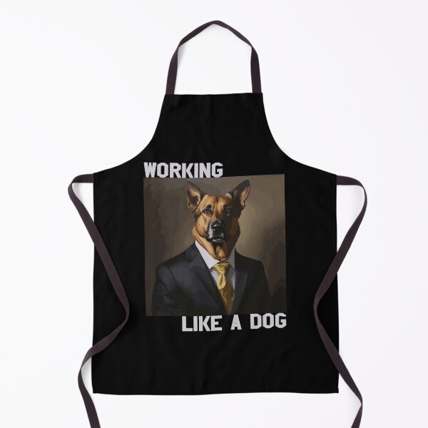 Item preview, Mutt Dog in a Suit and Tie Working Like a Dog designed and sold by Animalistawear.
