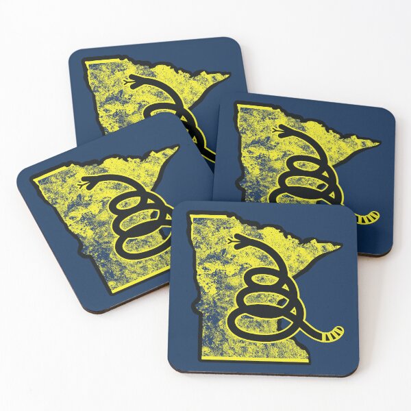 Item preview, MINNESOTA - Don't Tread on Me - Gadsden Snake Flag  designed and sold by pelagio.