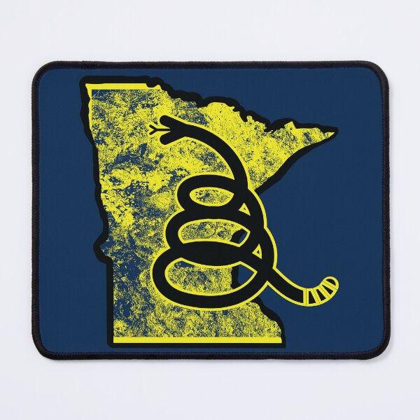 Item preview, MINNESOTA - Don't Tread on Me - Gadsden Snake Flag designed and sold by pelagio.