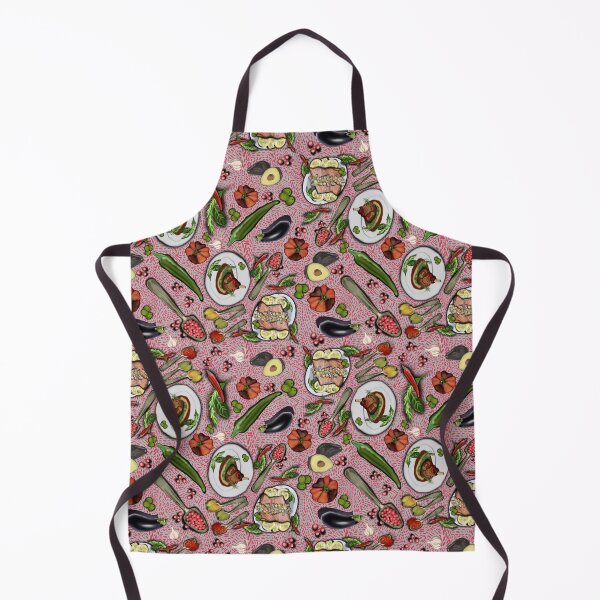 Item preview, Food pattern - dinner spices chilies designed and sold by goldsmudge.
