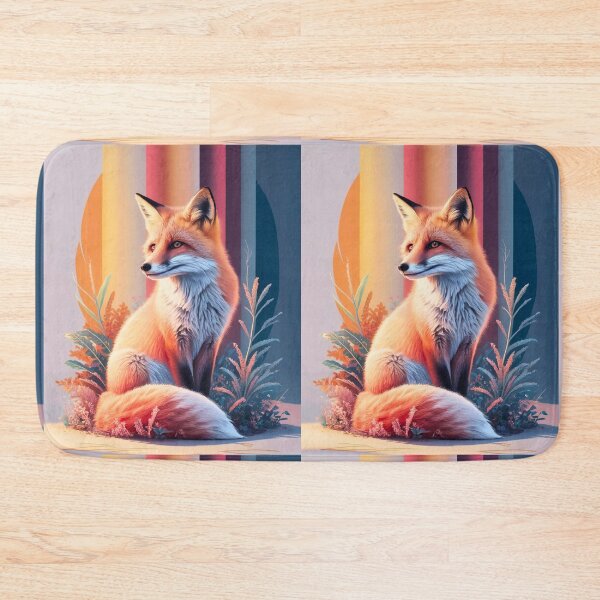 Artikelvorschau, Süßer Fuchs. Entzückender Fuchs, Aquarellfuchs, Fuchszeichnung, Blumenfuchs, Fuchsbild entworfen und verkauft von FoxVibes.