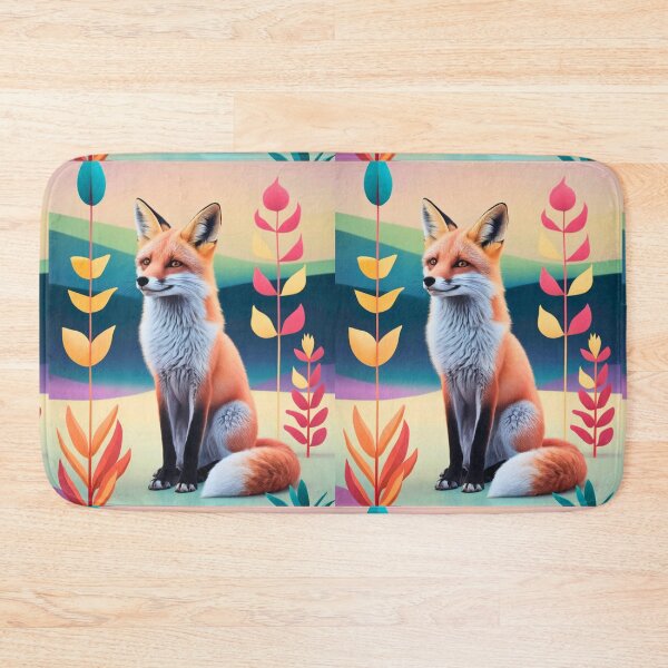 Artikelvorschau, Süßer Fuchs. Entzückender Fuchs, Aquarellfuchs, Fuchszeichnung, Blumenfuchs, Fuchsbild entworfen und verkauft von FoxVibes.