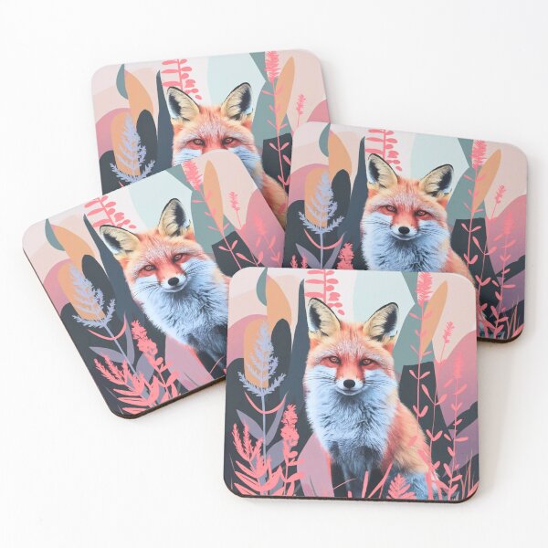 Artikelvorschau, Süßer Fuchs. Entzückender Fuchs, Aquarellfuchs, Fuchszeichnung, Blumenfuchs, Fuchsbild entworfen und verkauft von FoxVibes.