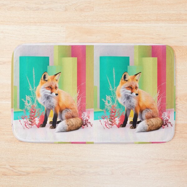 Item preview, Cute Fox. Adorable fox, watercolor fox, fox drawing, floral fox, fox image designed and sold by FoxVibes.