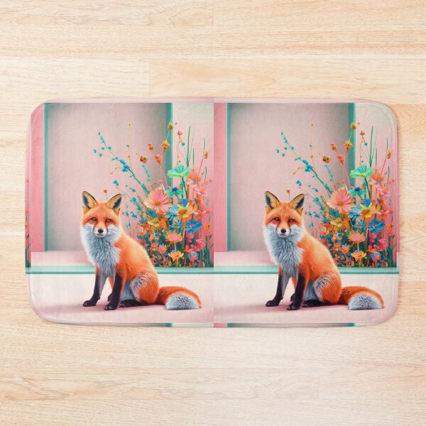 Artikelvorschau, Süßer Fuchs. Entzückender Fuchs, Aquarellfuchs, Fuchszeichnung, Blumenfuchs, Fuchsbild entworfen und verkauft von FoxVibes.