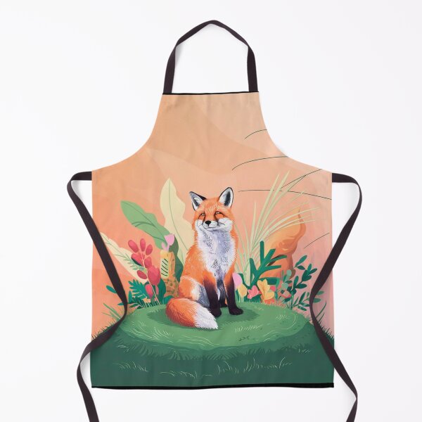 Artikelvorschau, Süßer Fuchs. Entzückender Fuchs, Aquarellfuchs, Fuchszeichnung, Blumenfuchs, Fuchsbild entworfen und verkauft von FoxVibes.