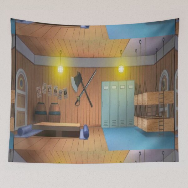 Item preview, Mens Pirate Quarters Tapestry designed and sold by jakersvelmax.