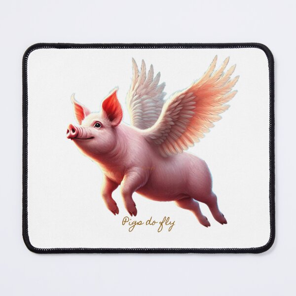 Item preview, Flying Pig designed and sold by GlassPenny.