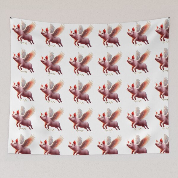 Item preview, Flying Pig designed and sold by GlassPenny.