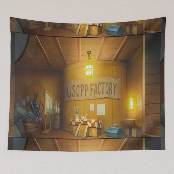Item preview, Pirate Factory Tapestry designed and sold by jakersvelmax.