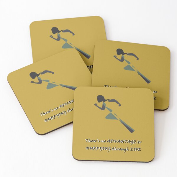 Item preview, HURRYING THROUGH LIFE Active  designed and sold by adawayte.