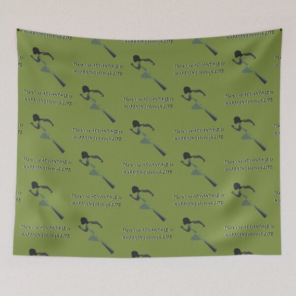 Item preview, HURRYING THROUGH LIFE Active  designed and sold by adawayte.