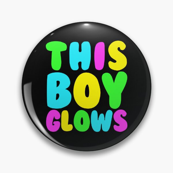 Item preview, This Boy Glows Men's 80s Disco Boys Glow Day Gear designed and sold by DynamicDesign.