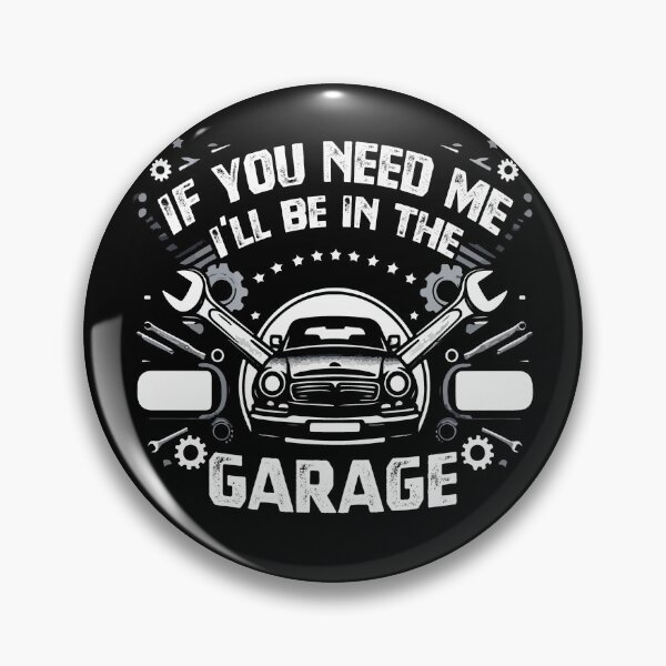 Item preview, If You Need Me I'll Be In The Garage American Flag Mechanics designed and sold by Dressed For  Duty.