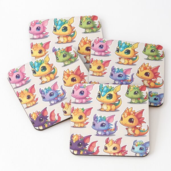 Item preview, Cute Dragons designed and sold by MoonBunniie.