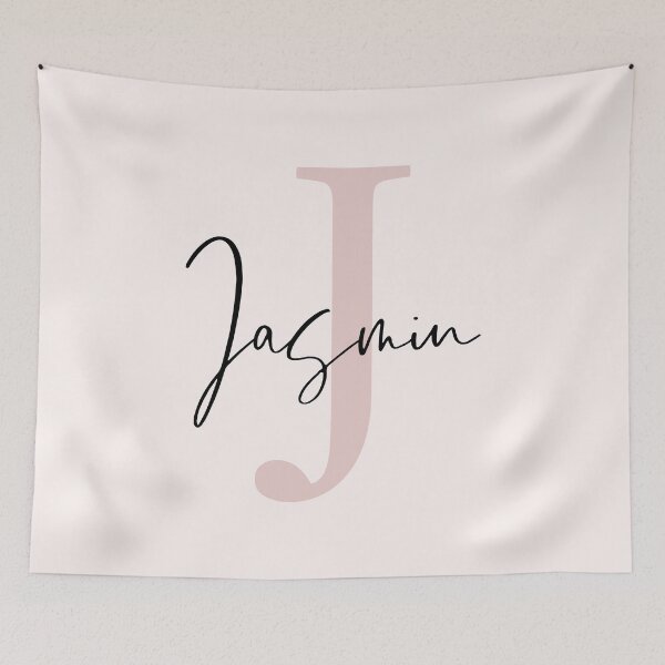 Item preview, Jasmin - Custom name on black cursive font designed and sold by To the Lua.