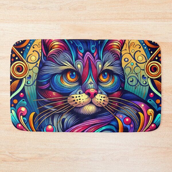 Item preview, Psychedelic Cat designed and sold by Travelcases.