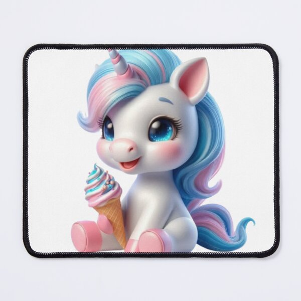 Item preview, cute unicorn with icecream designed and sold by tatipantazis.