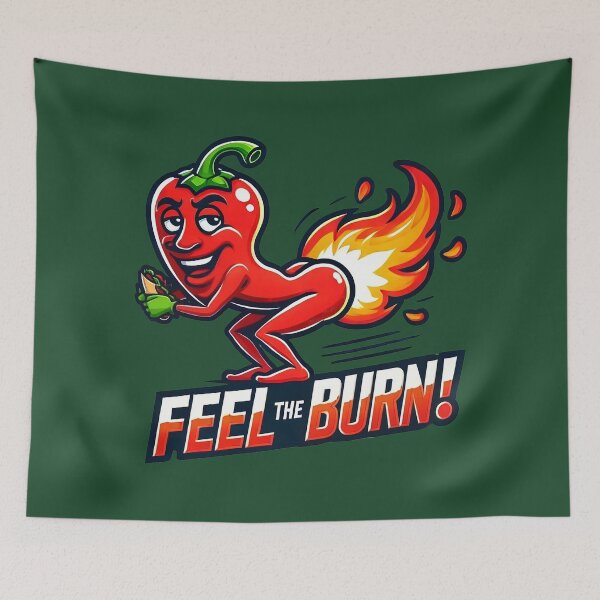 Artikelvorschau, Fühle das Burn Chili entworfen und verkauft von TeddVentures.