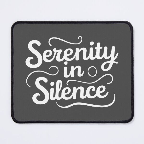 Item preview, Serenity in silence designed and sold by tinytwist.