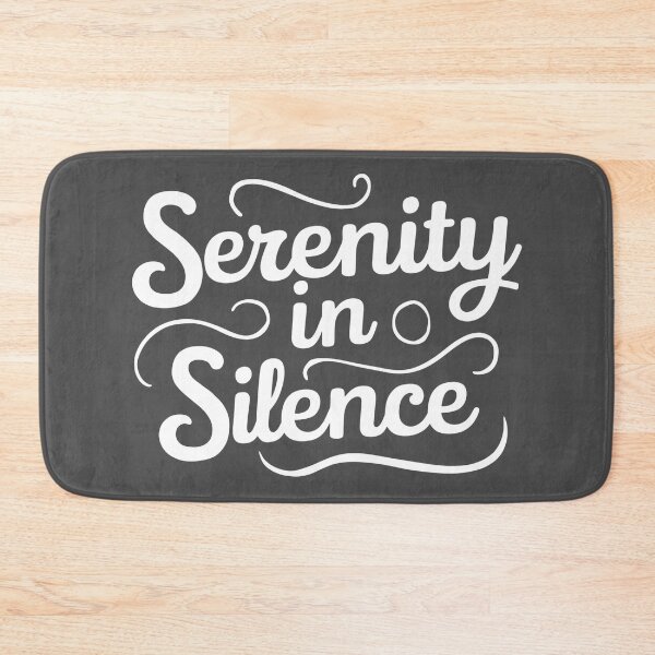 Item preview, Serenity in silence designed and sold by tinytwist.