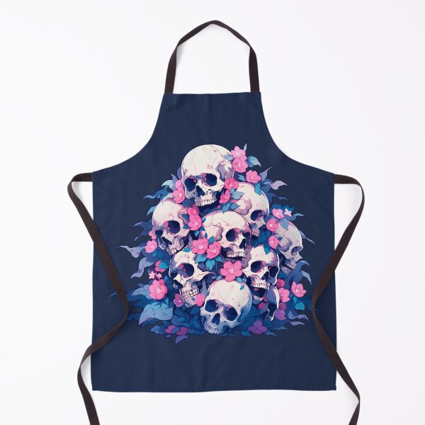 Item preview, Floral Skull Bouquet designed and sold by Hirako Nakatsu.