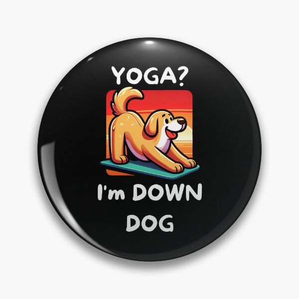 Item preview, Downward Facing Dog adho mukha svanasana designed and sold by DivineMovement.