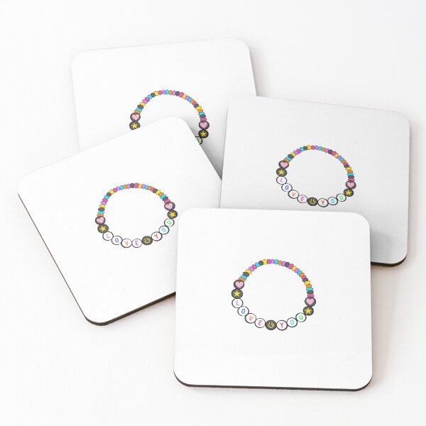 Item preview, "Love you" Friendship bracelets  designed and sold by funkyfunn.