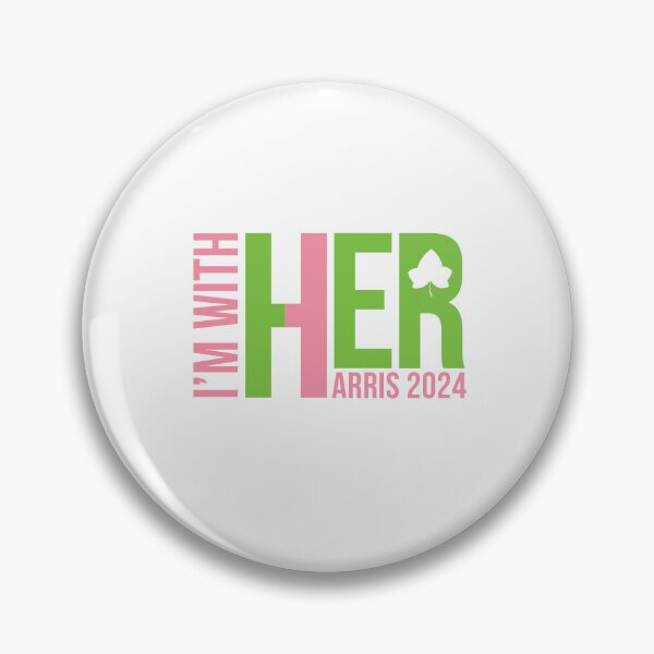 Item preview, I'm with Her - Kamala Harris 2024 designed and sold by QthePhotog.