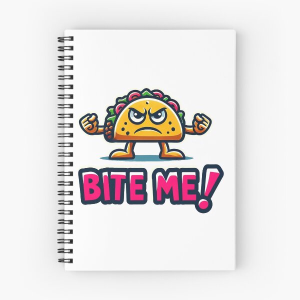 Item preview, Taco Attitude Bite Me designed and sold by TeddVentures.
