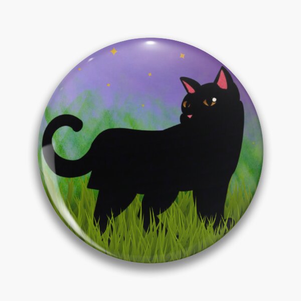 Item preview, Black Kitty Cat Walking In Da Grass designed and sold by mizdarknezz3.