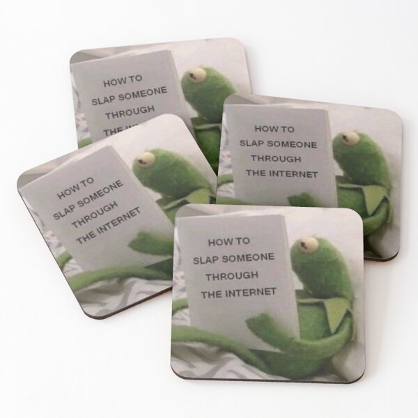 Item preview, How to slap someone through the internet meme designed and sold by MyMooMoos.