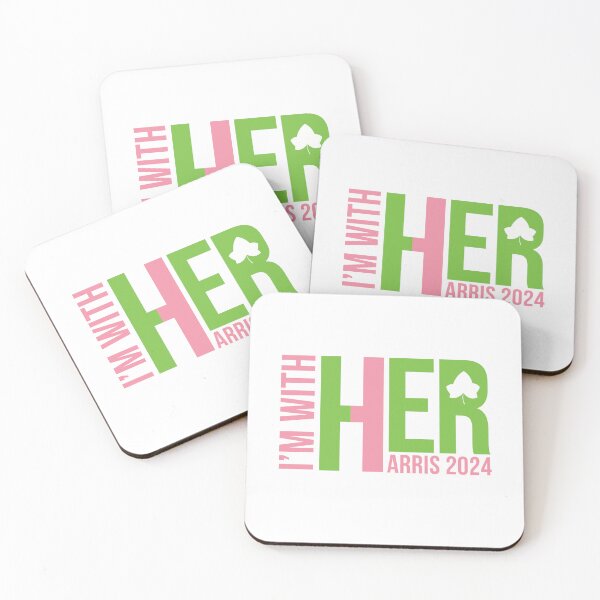 Item preview, I'm with Her - Kamala Harris 2024 designed and sold by QthePhotog.