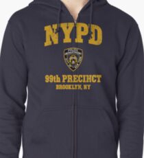 99th Precinct - Brooklyn NY Zipped Hoodie