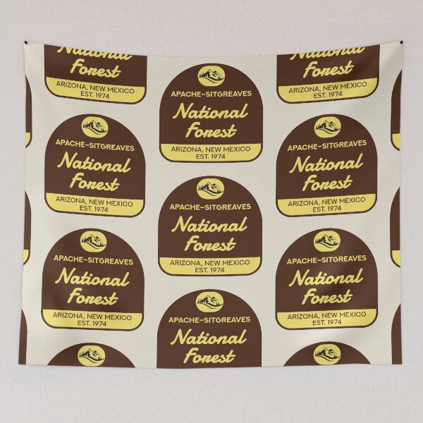 Item preview, Vintage Apache–Sitgreaves National Forests designed and sold by RabbitK.