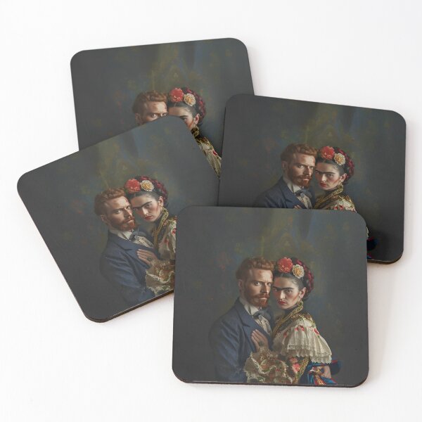 Item preview, Echoes of the Soul: Frida and Van Gogh in Harmony designed and sold by MIchellistudio.