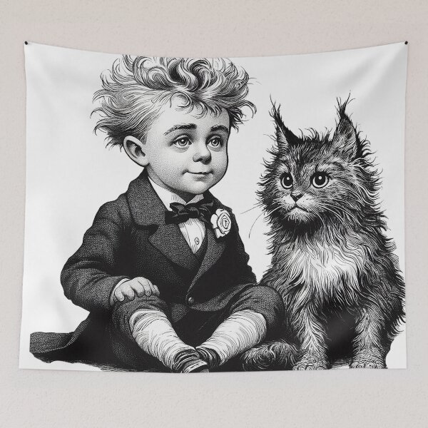 Item preview, Teddy and Cat designed and sold by Foxlindesigns.