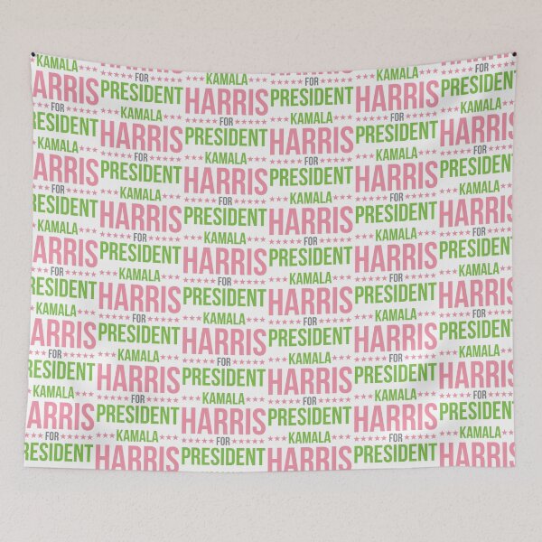 Item preview, Kamala Harris for President 2024 designed and sold by QthePhotog.