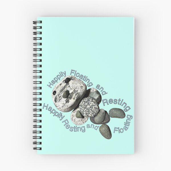Item preview, Happily Floating, Happily Resting OTTER Rocks designed and sold by JDFehlauer.