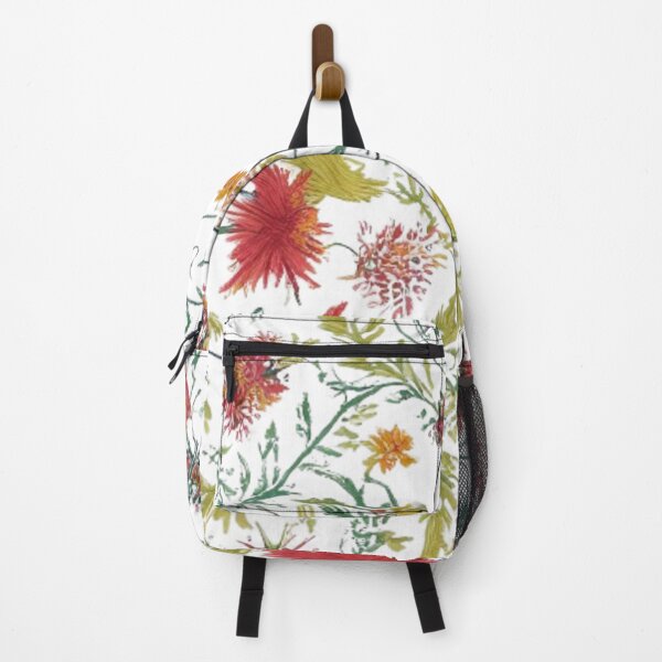 Item preview, multicoloured seamless embroidery floral pattern designed and sold by optimusprime39.