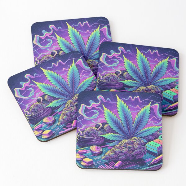 Item preview, Psychedelic Marijuana Scene designed and sold by Travelcases.