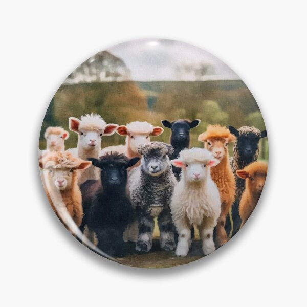 Item preview, Farm Babies - Fluffy Little Sheep  designed and sold by bimbleDIY.
