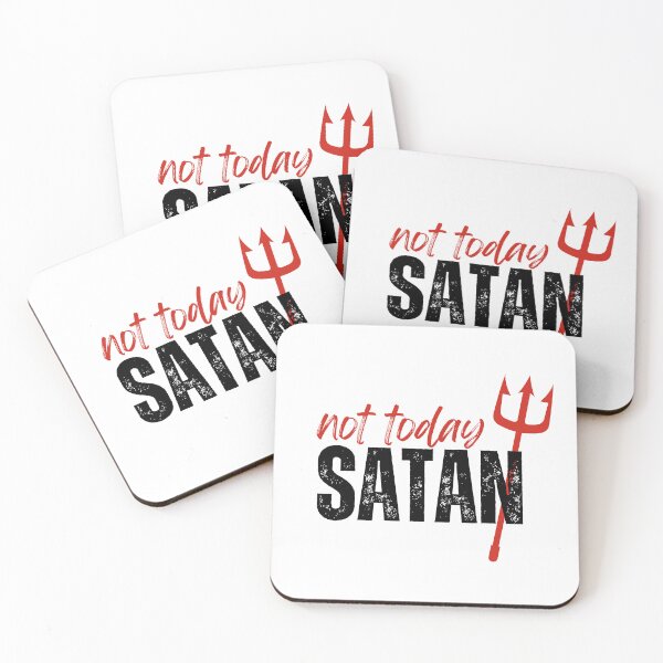 Item preview, Not Today Satan designed and sold by tmachtan.