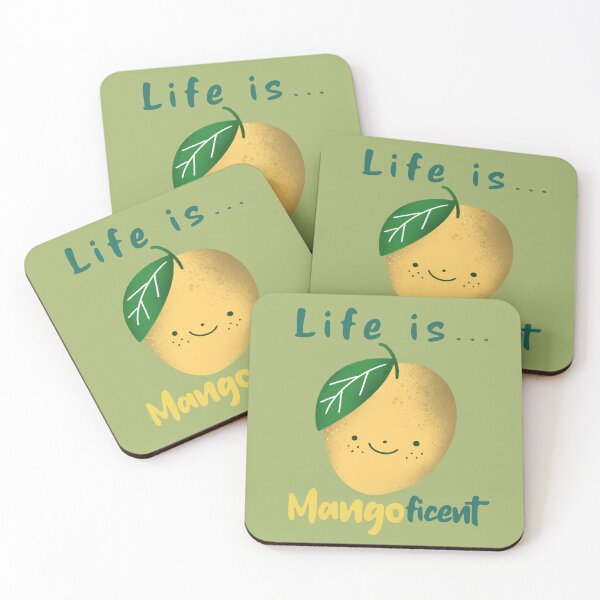 Item preview, Mango Lover Food Pun designed and sold by Life Is Beautiful.