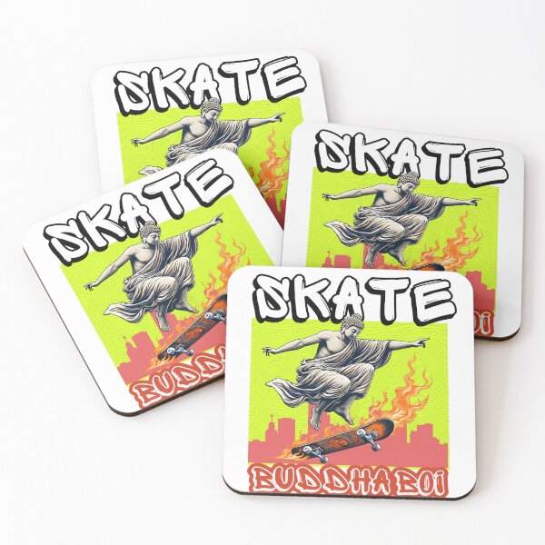 Item preview, Nirvana skate,Buddha Boi,Skate 4 life,Buddha with skate designed and sold by 1SINGHA.