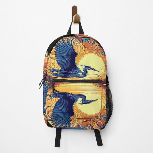 Item preview, Reflected heron designed and sold by Foxlindesigns.