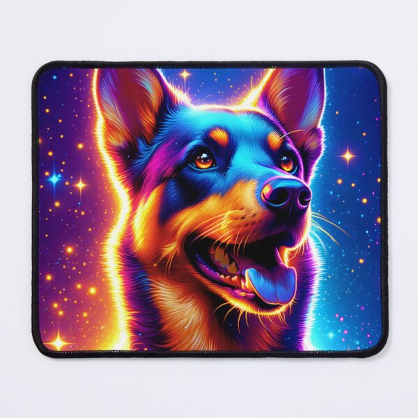 Item preview, Australian Kelpie Abstract Portrait designed and sold by ChaosReigns91.